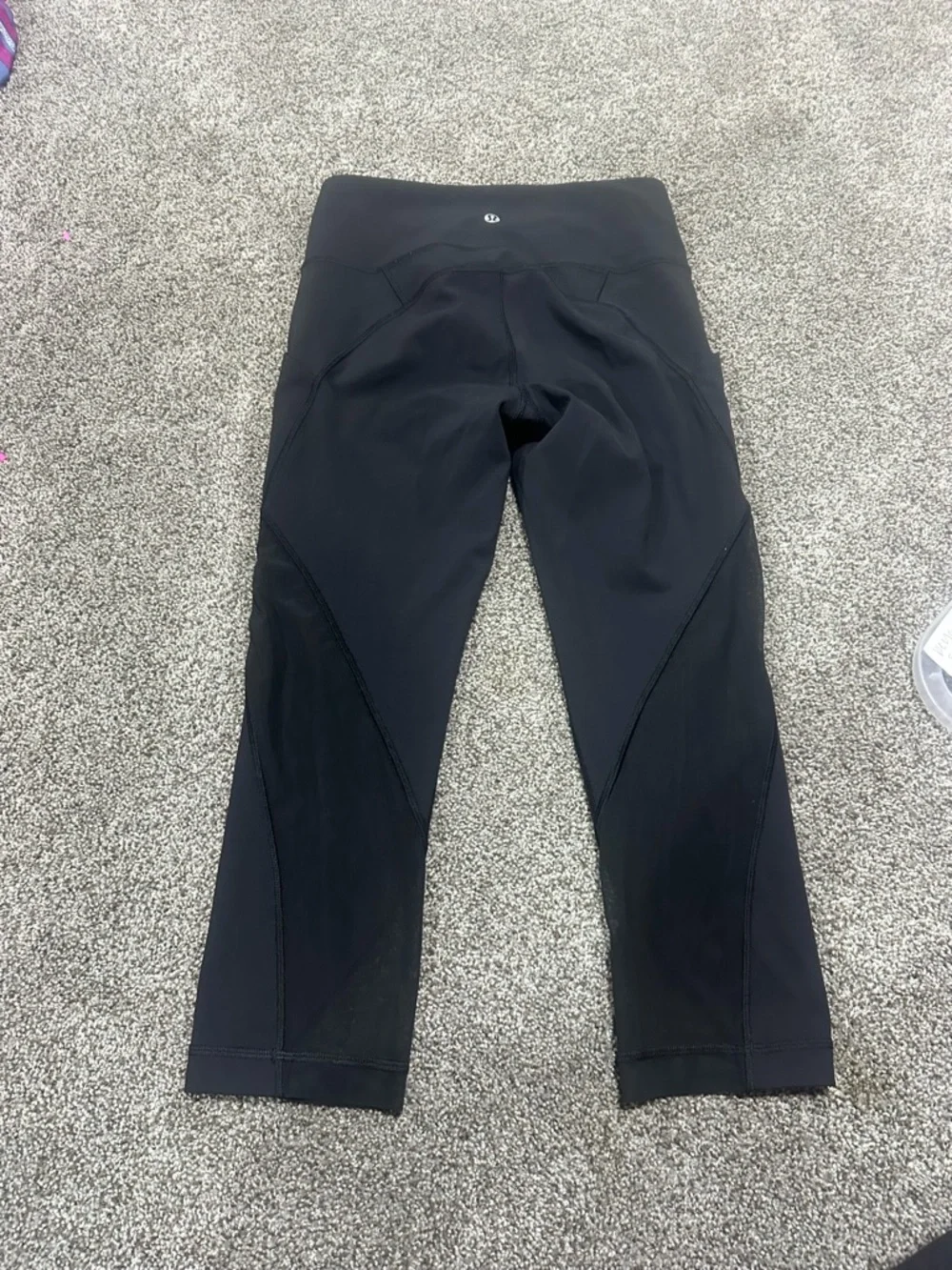 Lululemon sweat your heart out crop